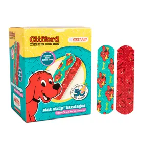 15960 Dukal Clifford The Big Red Dog Inch X 3 Stat Strip 100/bx Each