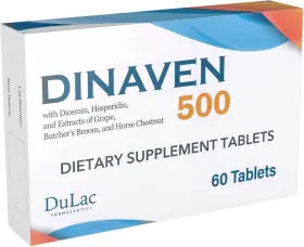 Dul305 Dulac Farmaceutici 1982 Srl Dul C - Dinaven 500 Diosmin Hesperidin 500mg Dietary Supplement 60 Tablets Enr