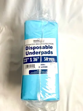 2336r-50 Durameg Inc#2336r-50 New Chucks Pads 50-pads 3g Sap Underpads 23x36 Bed And Pee Puppy Chux
