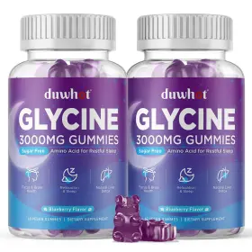 Ntgas2p2601 Duwhot Glycine Gummies 3g Sugar Free Vegan Gluten 120 Ct 3g3000 Supplements