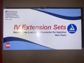 7061 Dynare A Box Of Iv Extension Sets 7ftft Inch #7061 100 Pieces