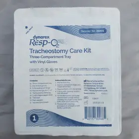 35001 Dynarex 20 Tracheostomy Care Kits No