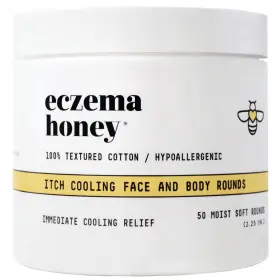 Eczema Honey 658141194289 Itch Cooling Face And Body Rounds - Anti Cotton Pads