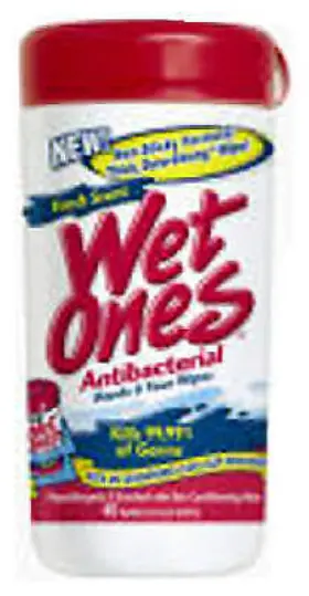 04703 Edgewell Personal Care Llc Face And Hand Wipes Antibacterial 40-ct