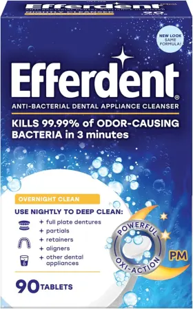Ppax1259040 Efferdent Retainer Cleaning Tablets 3 Month Supply Of 90 Count Pack 1