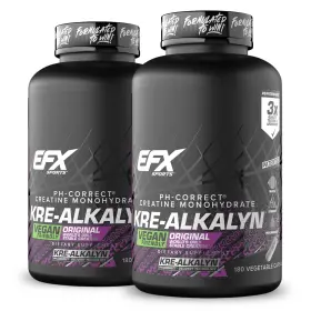 Efx-krealkalyn-veg-180ct-2pk Efx Sports Kre-alkalyn Creatine 180 Capsules X2