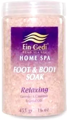3476 Ein Gedi Relaxing Foot And Body Soak 455 Gr. 16 Oz
