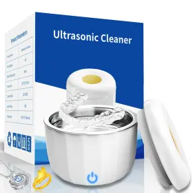 Cs07a Elfeye Portable Ultrasonic Retainer Cleaner Cleans With Just Water 42khz Mini