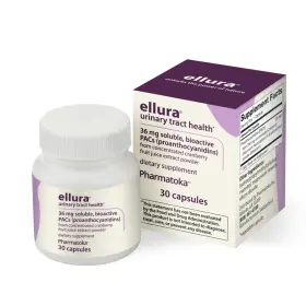 Elur30-1 Ellura Support Urinary Tract Health - 36mg Cranberry Extract 30 Capsules