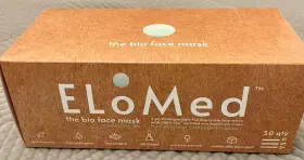 F2101 Elo Med Medical Grade Face Mask 3-ply Astm Bfe White Made In Usa Box Of 1000