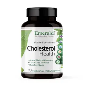 Em00225 Emerald Labs Cholesterol Health Supplement Coq10 Niacin Ryr Va Garlic 90 Capsules