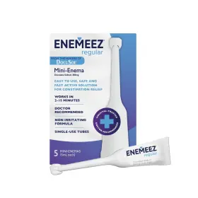 Enemeez 317433987809 Docusate Sodium Mini Enema Ml Clear 0.84 Fl Oz