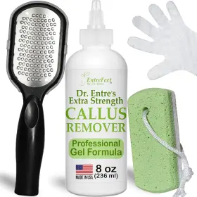 M-460 Entrefeet Dr. Entres Callus Remover Gel Kit For Feet Foot File Pumice Stone 5 Green