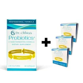 Essential Formulas 695927991014 Dr. Ohhira S Probiotics Professional Formula 60 Capsules Ohhiras Bonus Travel