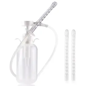 De010w Everove Anal Douche And Enema Bulb System Kit-manual Pressure Enemas For Or Vagi