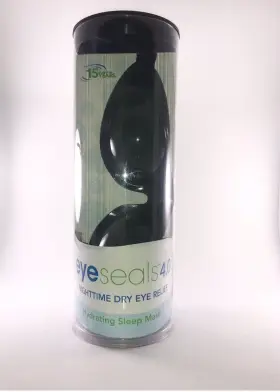 Eye-eyeseals4.0-black Eyeeco Eyeseals 4.0 Sleep Mask Black Hydrating Nighttime To Relieve Dry Eyes