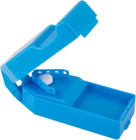 67767 Ezy Dose Pill Cutter And Splitter With Dispenser Cuts Pills Vitamins Clear