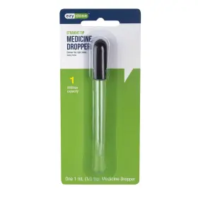 Ap67024 Ezy Dose Ezy-dose Straight Tip Medicine Dropper Calibrated Glass 1ml Capacity Case Of 6