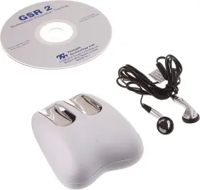15-4266 Fabrication Gsr2 Galvanic Skin Responses Biofeedback Unit White