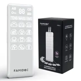 Fdes113 Famidoc Tens/ems/massage Units Muscle Stimulator With 4 Channels 36 Modes 40