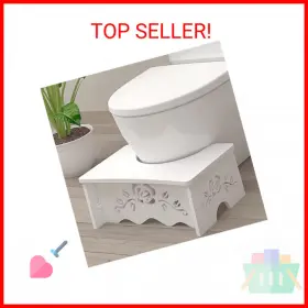 Fanwer 696578075061 Squatting Toilet Stool - Poop For Bathroom Potty Woo