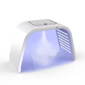 Farrence 762716419551 7 Color Led Light For Face Red Beauty Machine With Spray Pdt