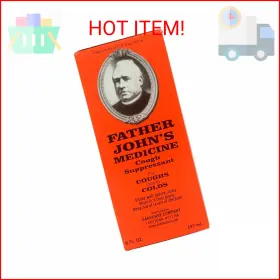 Father Johns 011169049083 Alcohol Free Cough Medicine 8 Ounces