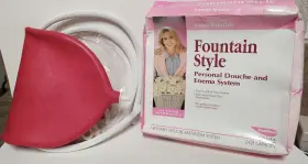 Faultless 300742812016 Vintage Good Health Personal Douche Style Enema System Fountain Unused