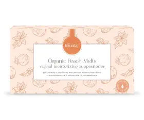 Femallay 850007018054 Organic Vaginal Moisturizing Suppository Melts - 100% Natural Suppos