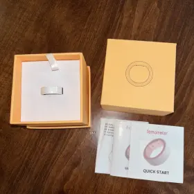 Fm-irs-101 Femometer Ring Monitor For Ovulation Period Sleep Tracking Wearable Size 6