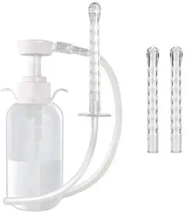 Finever 778365301246 Vaginal Douche Cleansing System Female Cleaner Enema Reusable Rinse Portable