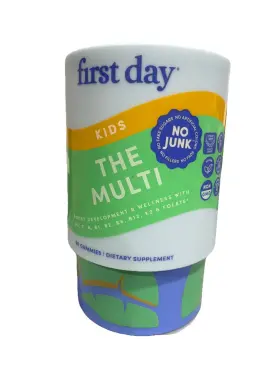 2027 First Day 850018469425 Kids Daily Supercharge Multi Superfood Gummies 02/2027