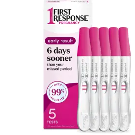 First Response 022600018001 Pregnancy Test Early Result 5 Count Pack