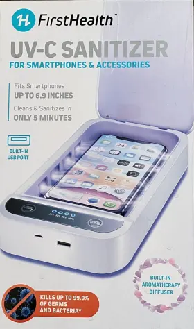 Fh7019 Firsthealth Uv-c Sanitizer For Smartphones And Accessories
