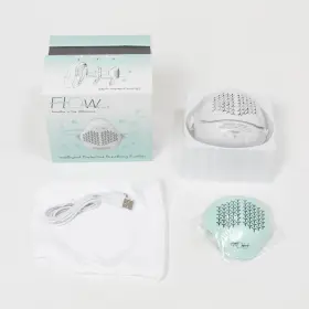 Zqfjpm126 Flow By Joy Mia Intelligent Breathing Purifier Mask Hepa Filter Usb Rechargeable Protective
