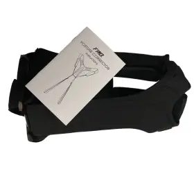 X002jq2dhx Fnr Posture Corrector Brace Back Shoulder Support Adjustable Large Size Black