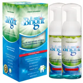 Foam Bright 769256743511 Retainer Cleaner And Aligner Foambright Great 1.69 Ounce Pack Of 2