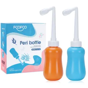 Foofoo 971341833043 2 Pack Peri Bottle For Postpartum Care Perineal Recovery And Cleansing After