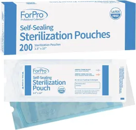 301489 Forpro Professional Collection Self-sealing Sterilization Pouches Latex-free C