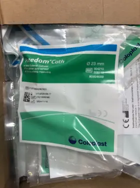 504210 Freedom Coloplast 10 New Cath Male External Catheters