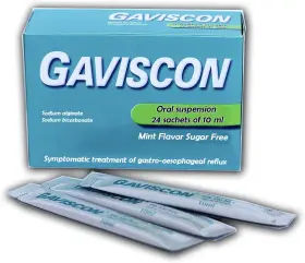 9248b4 Gaviscon Liquid Mint Flavour Sugar Free 24 Sachets Of 10 Ml Travel Size