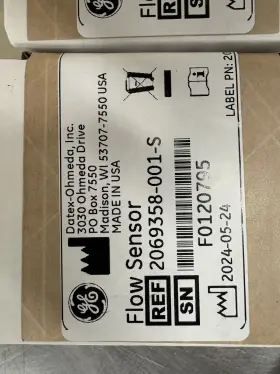 2069358-001-s Ge Healtcare Anesthesia Flow Sensor Cbs