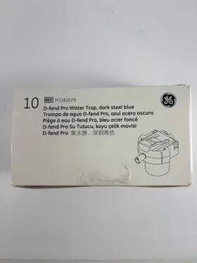 M1182629 Ge Healthcare 10 Count D-fend Pro Water Trap Dark Steel Blue