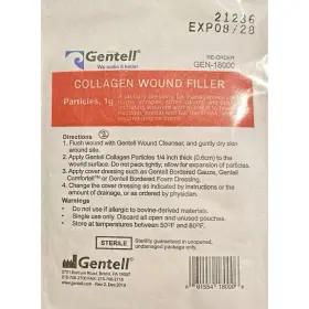Gen18000 Gentell Collagen Wound Filler Exp 04/28 Pack Of 5