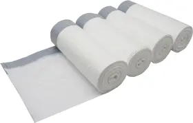 43551-43256 Gereen Small Trash Bag 0.8-1.2 Gallon Drawstring 120 Count Pack Of 1 White