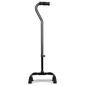 6130a-1 Gf Health Products Quad Cane Bariatric Silver Vei Lumex 1 Ea