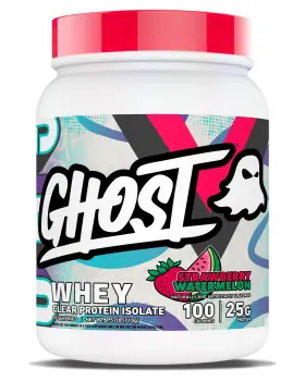 Fg-whey-iso-sw20 Ghost Protein Powder Clear Whey Isolate 25g Strawberry Watermelon 1.57lb Post