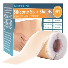 A2-k0dx-y5b3 Giatenl Silicone Scar Sheets 1.5m Reusable Strips For Removal Treatment Tape Soft Scars