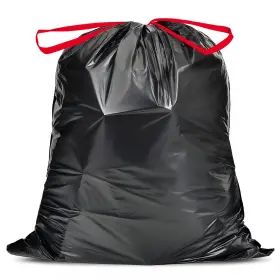 30b90 Glasho 30 Gallon Trash Bags With Drawstring 90 Count Heavy Black
