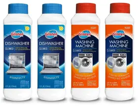 Dm03n-ss Glisten Dishwasher Magic Machine Cleaner And Disinfectant 2-pack Washer M
